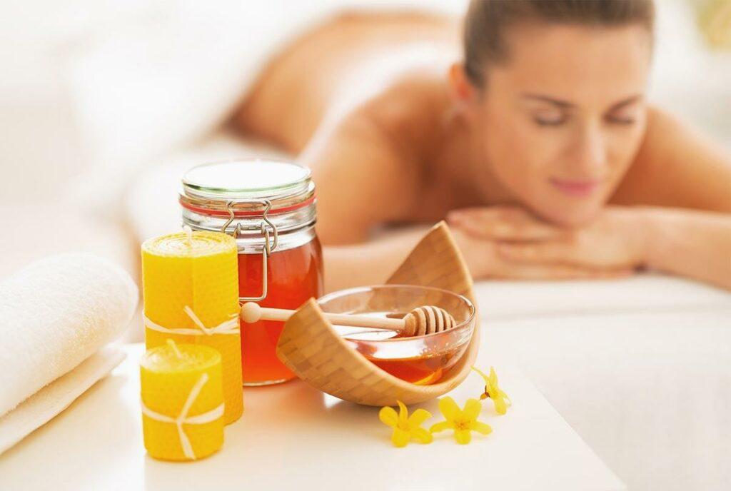 медовый масаж - Evia SPA & Wellness